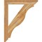Ekena Millwork Funston Slat Rough Sawn Bracket, Western Red Cedar, 4"W x 34"D x 42"H BKT04X34X42FST06RWR - alternate 2